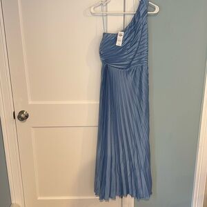 Midi semi formal dress Abercrombie blue size small